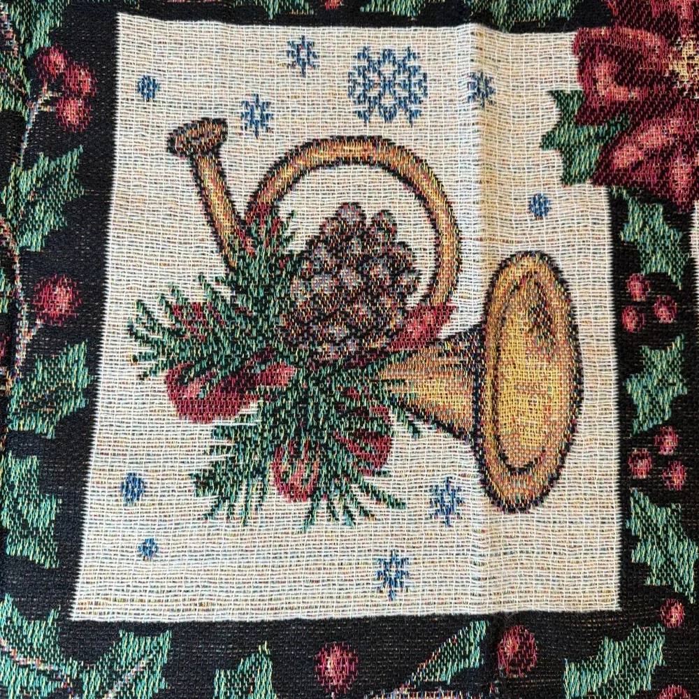Jubilee Tapestry Woven Throw Blanket 
